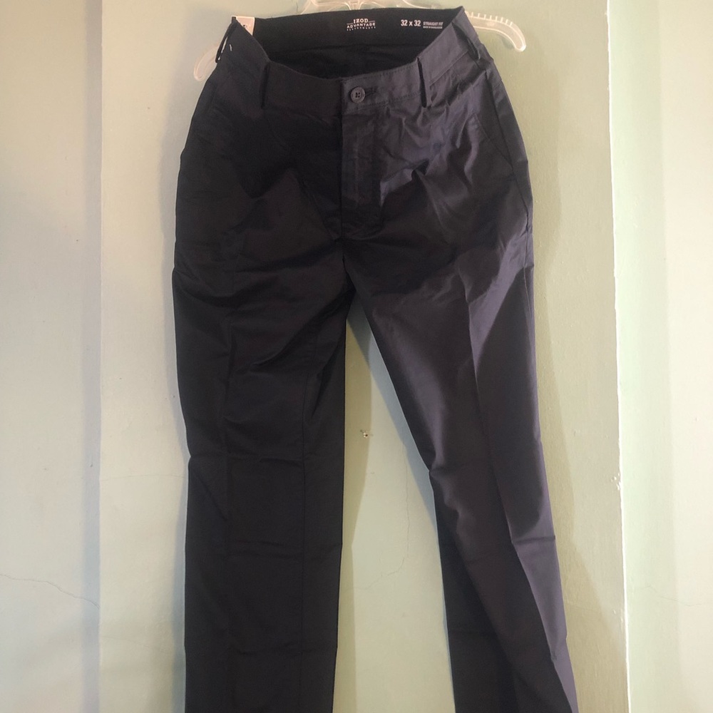Izod black golf pants